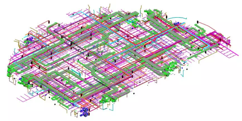 徠卡ICR80建筑BIM版全站儀在某項(xiàng)目MEP放樣應(yīng)用